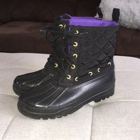 poshmark sperry duck boots
